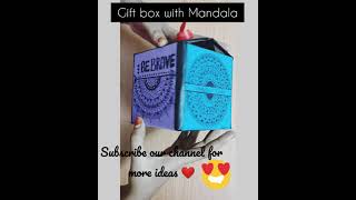 Mandala Gift box | Diy Gift box | Creative Corner