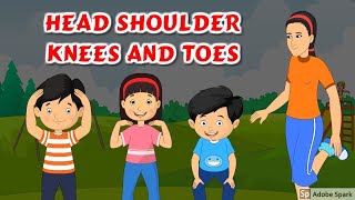 Nursery Rhyme | Head Shoulder Knees and Toes