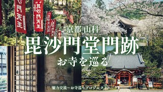 【京都 山科】京都五ケ室門跡のひとつ「毘沙門堂門跡」を訪ねる【魅力交流～お寺巡りプロジェクト】