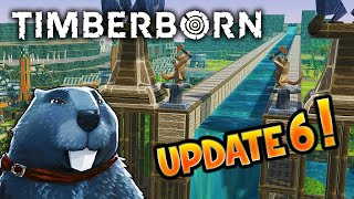 APRÈS LA CUVE, LE GRAND AQUEDUC !!! -Timberborn- [UPDATE 6]