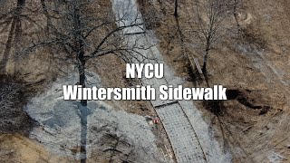 NYCU Wintersmith Sidewalk