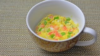 Breakfast Omelet In a Mug. How to Make Mug Meals. Easy Simple Recipes