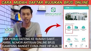 gampang ‼️ cara daftar Jaksehat |rujukan online bpjs kesehatan| cara daftar online RSUD pasar minggu