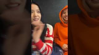 Blackpink_Ot4 live 2022/01/25_Jisoo sings "One way ticket" :)) #Blackpink