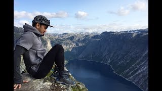 Falling from a cliff in Norway?