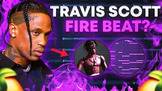 Making A Travis Scott Type Beat From Scratch | FL Studio Cookup