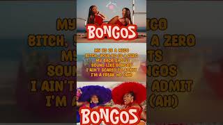 'Bongos' cool lyric video, full video @lyricallmasters