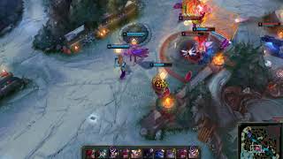 Katarina Quadra kill (RU) | League of Legends