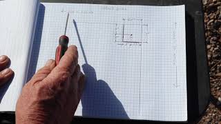 Shipping Container Shop #2, Foundation Layout