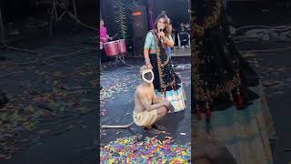 Divya Chaudhary With Real Hanuman Dada #hanuman #divyachaudhary #shorts #tiktok #reels #viralvideo