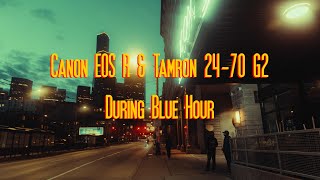 Canon EOS R Blue Hour 1080 60FPS | Seattle