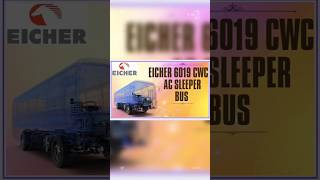 EICHER 6019 AC SLEEPER BUS REVIEW. #bus #truck #bs6 #eicher #online #trending #trend #engine #action