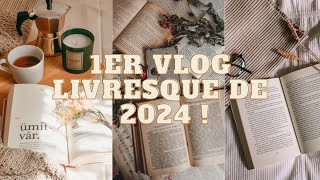 1er vlog livresque de 2024 🥰