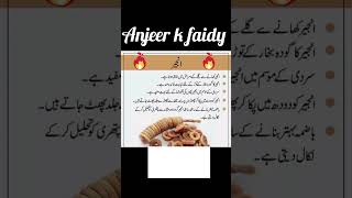 Anjeer khany k faidy / #shorts  #shortvideo