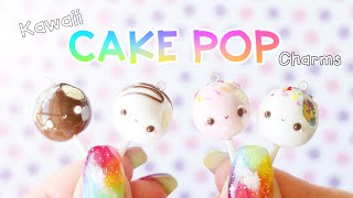 Kawaii Cake Pops│Polymer Clay Tutorial