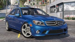 GTA 5 : Mercedes Benz C63 AMG