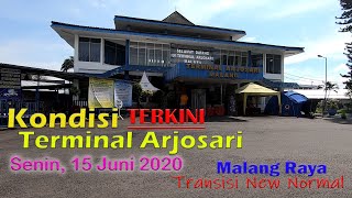 Video Singkat Kondisi Terminal Arjosari Terkini Senin 15 Juni 2020