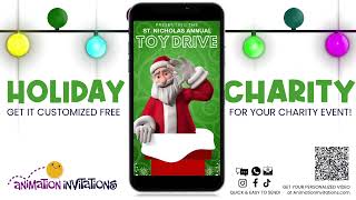 Promote Your Holiday Toy Drive with this FREE VIDEO!