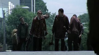 TWD S1E02 - Rick and Glenn Walk Through the Streets [4k]