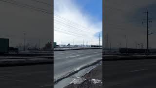 COLD SUNNY DAY #shortvideo #canada #weather #subscribetomychannel #snow