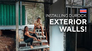 CAN'T WAIT FOR A TOILET, Bathroom build - CONTAINER house - Living in Costa Rica - week 25