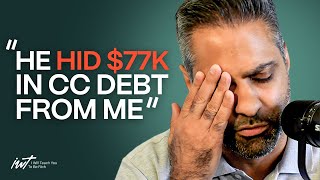 “He hid $77k in CC debt…but can’t tell me what he bought”