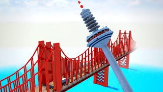 Rockets Causes Tower To Fall #3 - Teardown