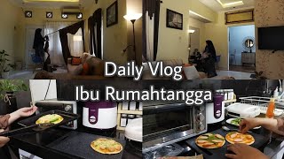 Daily Vlog Ibu Rumahtangga - Waktunya cuci gorden yg kotor - Bersih2 rumah - Bikin cemilan