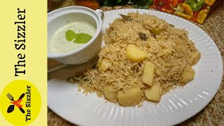 MASALA ALOO PULAO BY THE SIZZLER