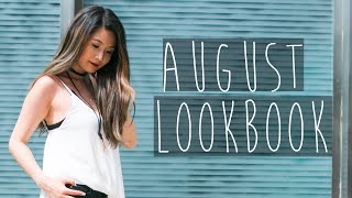 August Outfits Lookbook | A Month in My Life (Youtube events & more!) | Eva Chung