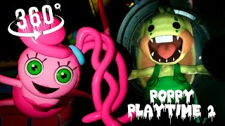 Poppy Playtime Chapter 2 VR 360 Playthrough part 2 Virtual Reality | ACGame Animations