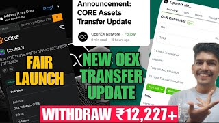 SATOSHI OEX Sell 100 for 146 USDT | OEX coin new update today | OpenEx listing news Best mining app