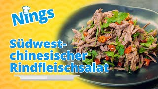 Kühl und erfrischend: Südwest-Chinesischer Rindfleischsalat