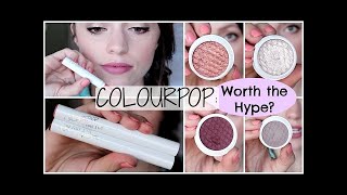 Makeup Collection - ColourPop Shadows & Lippies Review, Demo, Swatches | Worth the Hype?