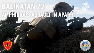 Balikatan 22 - Amphibious Assault in Aparri