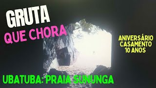 Tbt | GRUTA QUE CHORA em Ubatuba SP