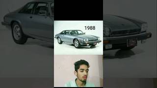 Jaguar Cars Evolution From 1988 to 2023 #shorts #car