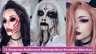 77 Scary Halloween Makeup Look Ideas Trending This Year