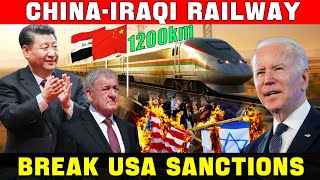 Rise Of Iraq! China Aids $17 Billion Rail Project | Biden Very Worried