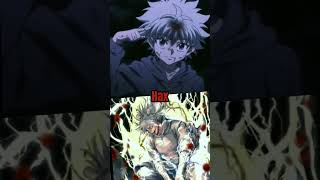 Killua Vs Kashimo  #anime #explore #jjk #hunterxhunter #debate #shorts