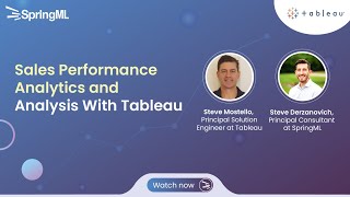 Sales Performance Analytics and Analysis With Tableau