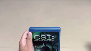 CSI: Crime Scene Investigation: The First Season - Special Widescreen Edition Blu-ray Unboxing