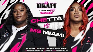 Remy Ma Presents Chrome 23 "The Tournament: Round 2" (Chetta vs Ms. Miami) Full Battle