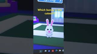 Which bunny is the cutest