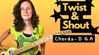 Learn TWIST & SHOUT on Guitar: BEATLES' classic