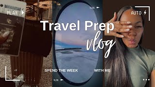 A Chaotic Travel Prep Vlog| Getting ready for vacation + trying new restaurants + more