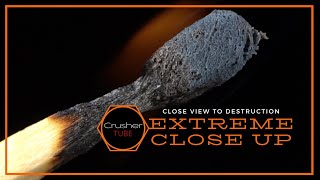 Extreme close up - Destruction in a close view | Official trailer of Crusher Tube Channel