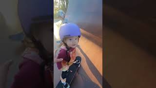 Toddlers Having Fun at Vert Ramps #shorts #skateboarding #skateforunity #youngskaters