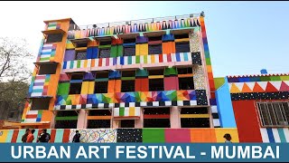 🇮🇳 Прикольные муралы в Мумбаи Индия  - Где продают рыбу - Urban Art Festival at Sassoon Dock Colaba