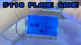 ARDUINO | PLANE  OYUNU YAPTIK | 5110 EKRAN KULLANIMI